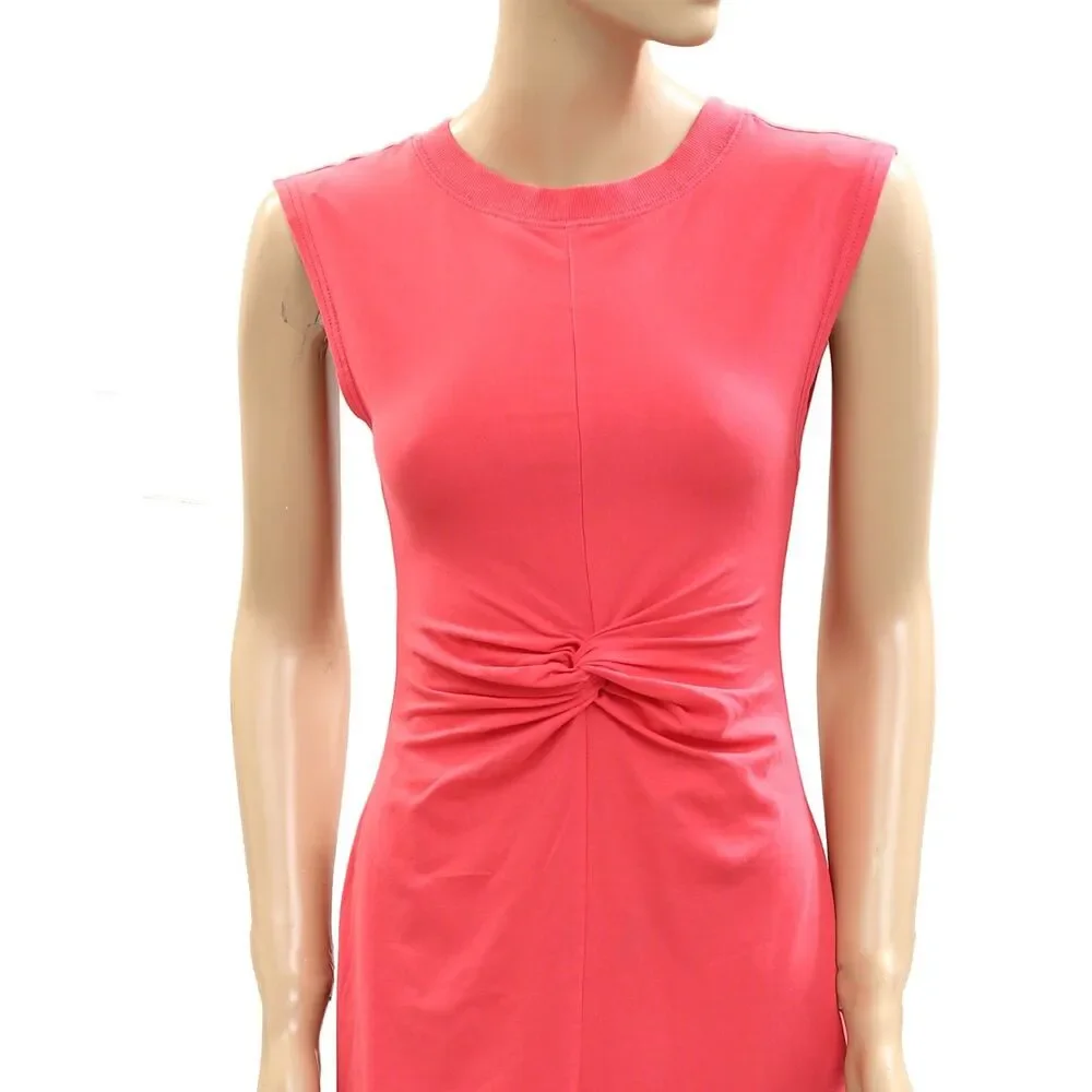 Daily Practice By Anthropologie Twist-Front Tank Mini Dress Sleeveless L 284896
